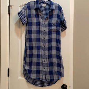 Old Navy shirt dress never worn Small